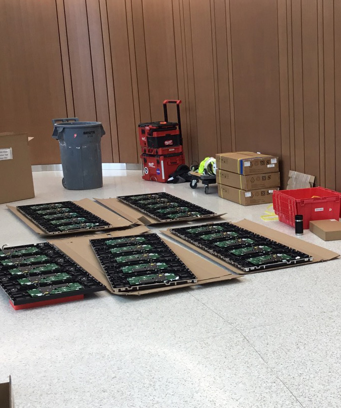 Lắp ráp module màn hình LED All-in-One